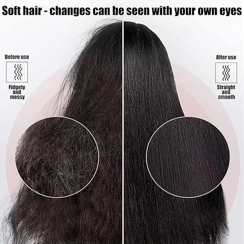 Hair Straightener Comb for Women & Men | 2-in-1 Hair Styling Comb